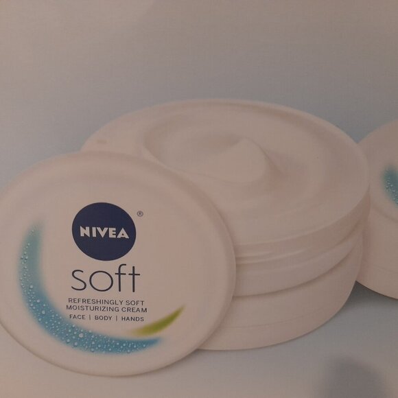 Nivea (Lot of 6) Soft Moisturizing Cream Travel Size Face Body Hands 0.84oz 23g - Picture 1 of 5